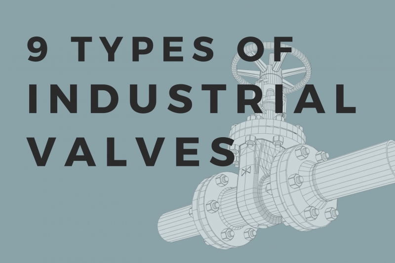 9 types of industrial valves header