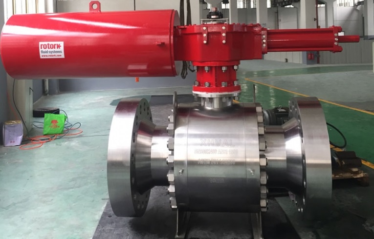 Metal-Seated Trunnion Ball Valve