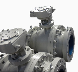 Cast Steel Trunnion Ball Valve