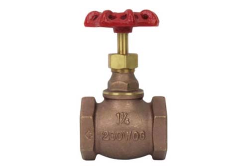 A valve rated 200 WOG