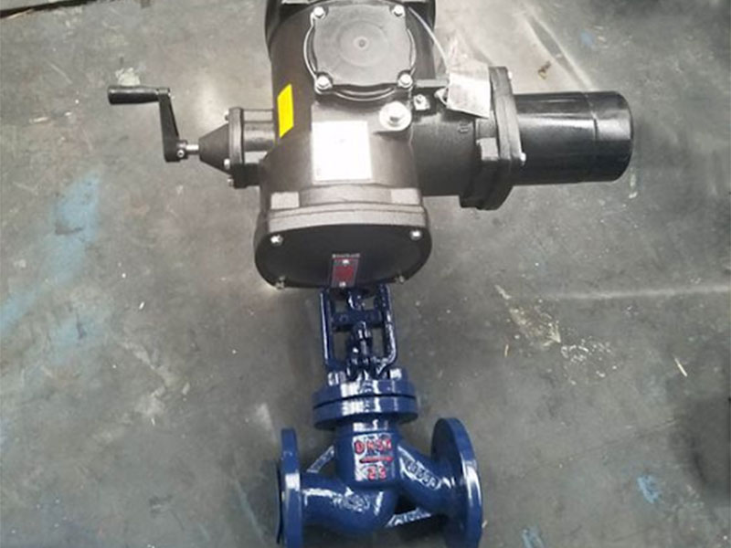 Cast steel industrial globe valve